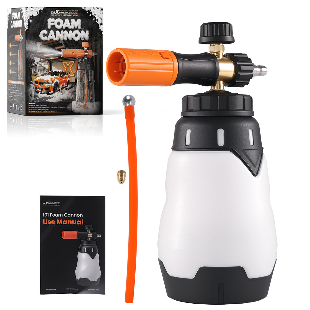 Car Wash Foam Lance for Pressure Washers 1300ml Foam Cannon 1/4" Quick