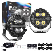 Load image into Gallery viewer, LED Pod Light 270° Beam 19200LM Spot Side Shooter For 4WD UTV Marine Boat 12V