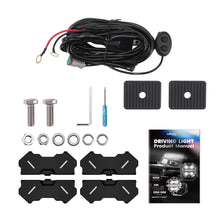 Load image into Gallery viewer, 5 LED Work Light Pods 212W Spot RGB DRL IP68 For Marine ATV UTV 4WD Off Road