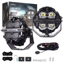 Load image into Gallery viewer, 5 178W LED Driving Light Spot Beam For 4X4 Truck geschikt voor White DRL Side Shooter IP68