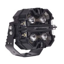 Load image into Gallery viewer, 5 Square LED Driving Lights 25440LM RGB Background DRL compatible for White Amber Pod Light