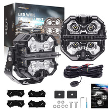 Load image into Gallery viewer, 5 178W LED Driving Lights Spot Beam DRL For SUV 4X4 Truck geschikt voor White Amber 270° IP68