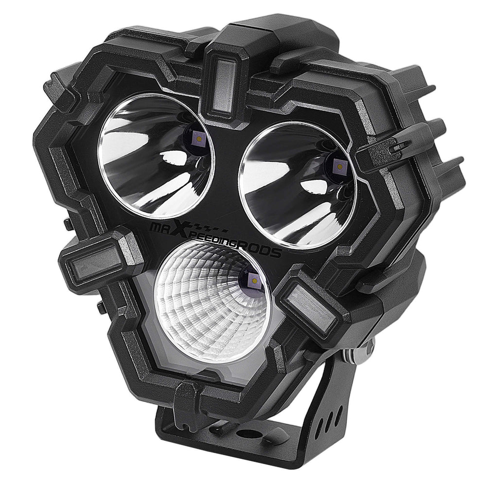 120W LED Offroad Driving Light 5 Combo Beam Yellow White Spot Flood IP68