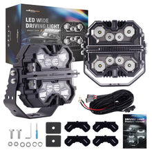 Load image into Gallery viewer, Faros LED Auxiliares 7 332W For Todo Terreno SUV 4X4 Universal 12V RGB DRL