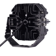 Load image into Gallery viewer, 7in Matte Black LED Driving Lights Spot BeamSide Shooter RGB DRL for Offroad