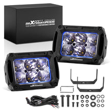 Load image into Gallery viewer, 4.4in 60W LED Pod Work Lights Rectangular Spot Flood compatible for Jeep Wrangler Truck