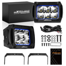 Load image into Gallery viewer, 60W 4.4 offroad LED Light Bar geschikt voor Jeep SUV 6000lm Rectangular Spot Flood