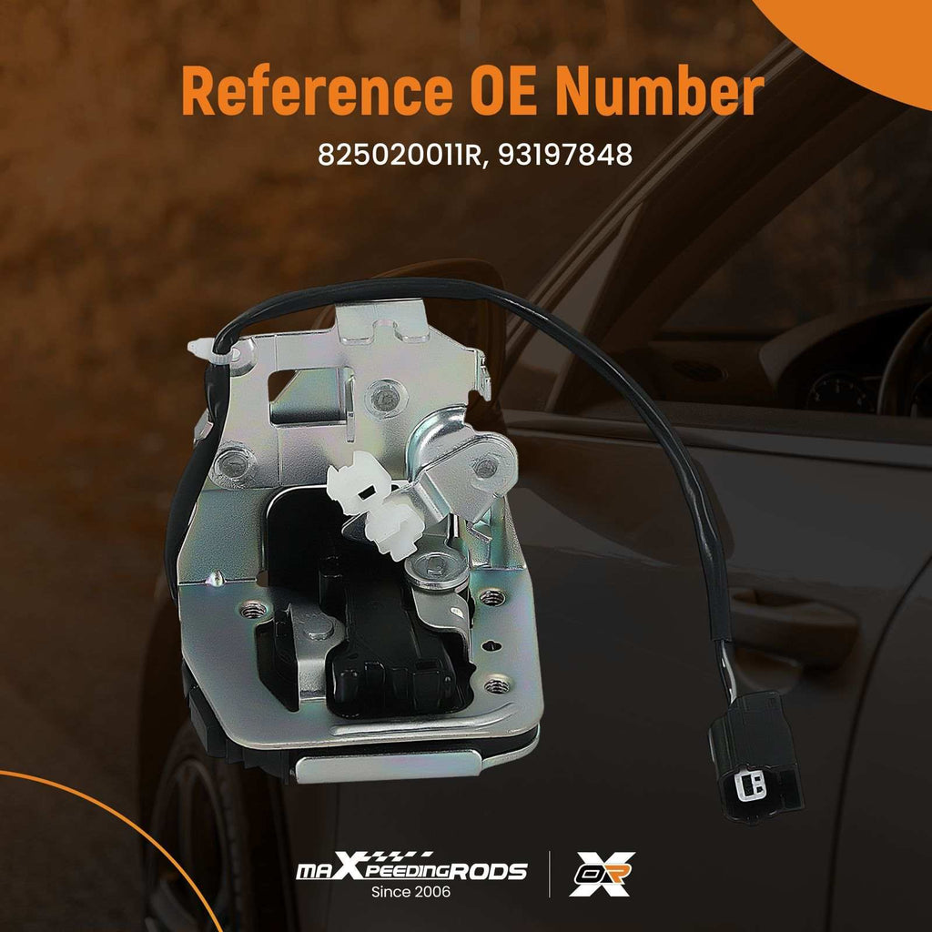 Door lock actuator right compatible for Renault Master compatible for Opel Movano 2010- 93197848