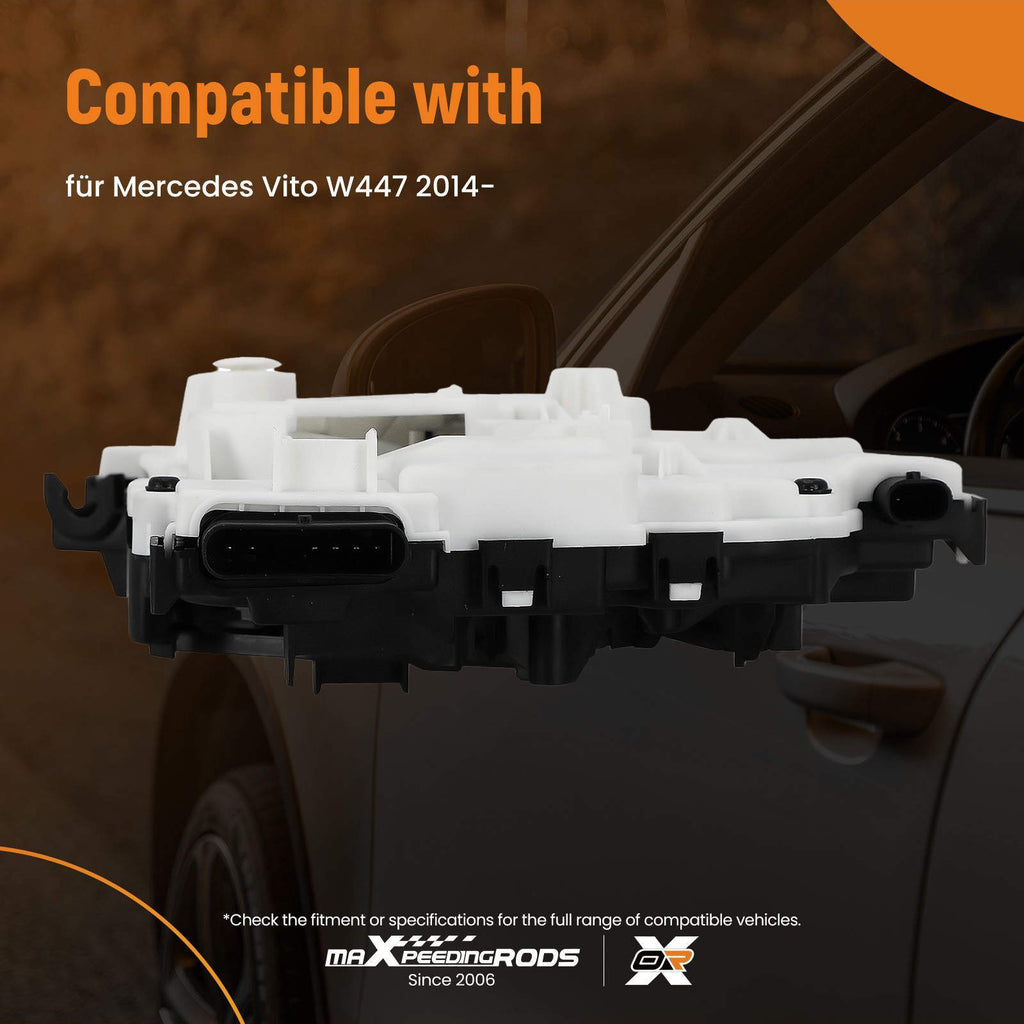 Door Lock Mechanism compatible for Mercedes Vito W447 14-21Present A4477300535 Sliding Door