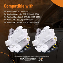 Load image into Gallery viewer, Door lock drive set compatible for Audi A3 8P1 R8 42 8E1837016AA set of 4 4F1837015E