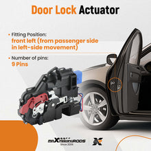 Load image into Gallery viewer, FRONT Passenger Side DOOR LOCK Actuator compatible for VW GOLF MK5 JETTA 03-09 3D1837015