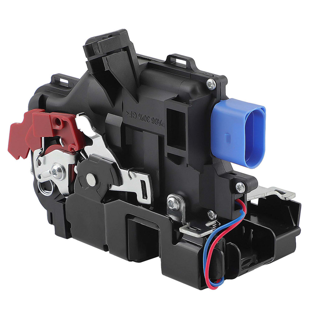 Front Left Passenger Side Door Lock Mechanism compatible for Seat Compatible for Skoda Compatible for VW Compatible for Porsche
