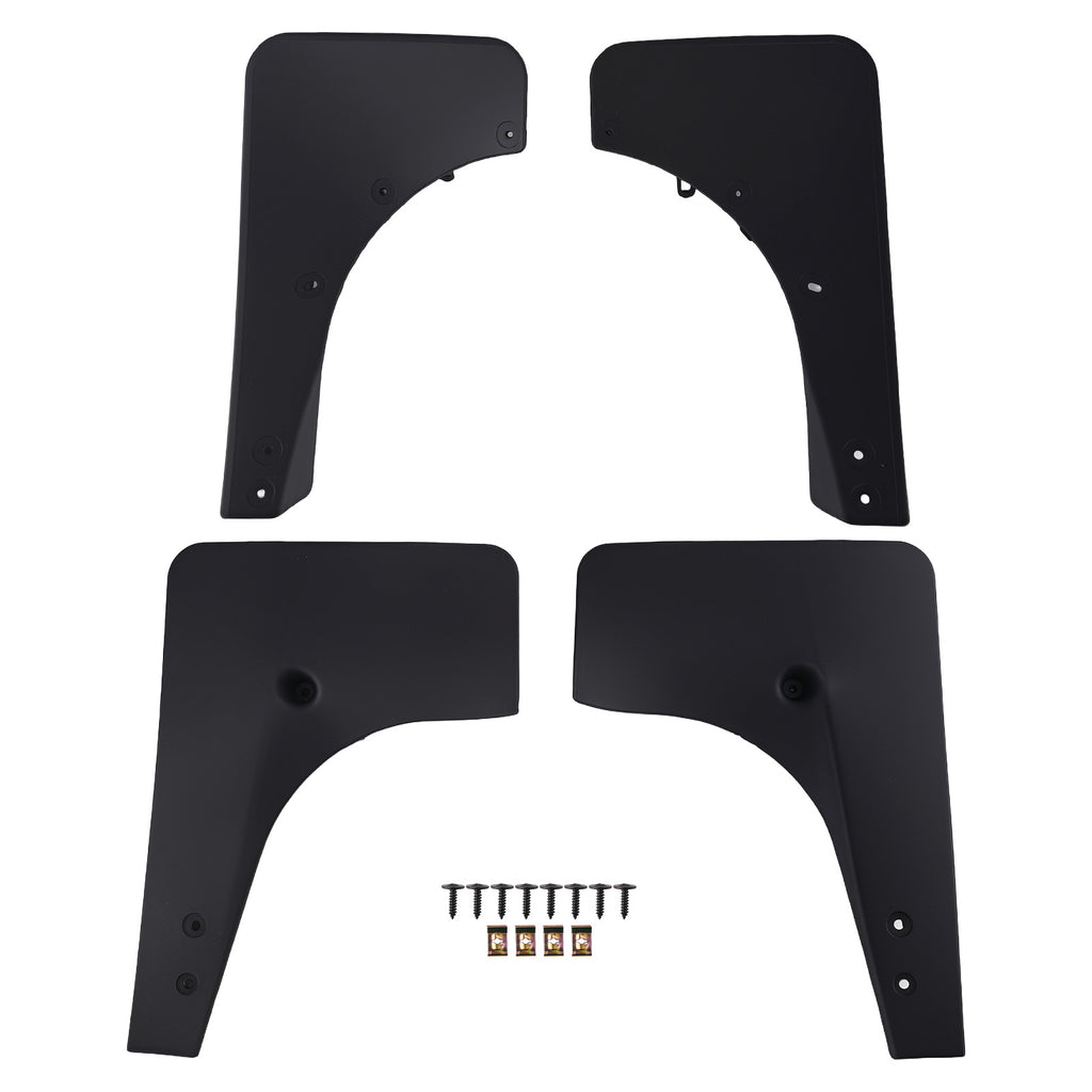 Black Mudguards Fender Mud Flaps Compatible with BMW X5 E70 2007-13 Anti-Splash Front Rear