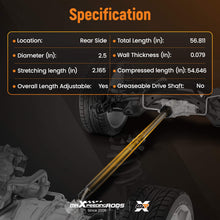 Load image into Gallery viewer, Rear Driveshaft Prop Shaft compatible for Mercedes-Benz ML320 ML350 ML450 ML500 AWD 976-683