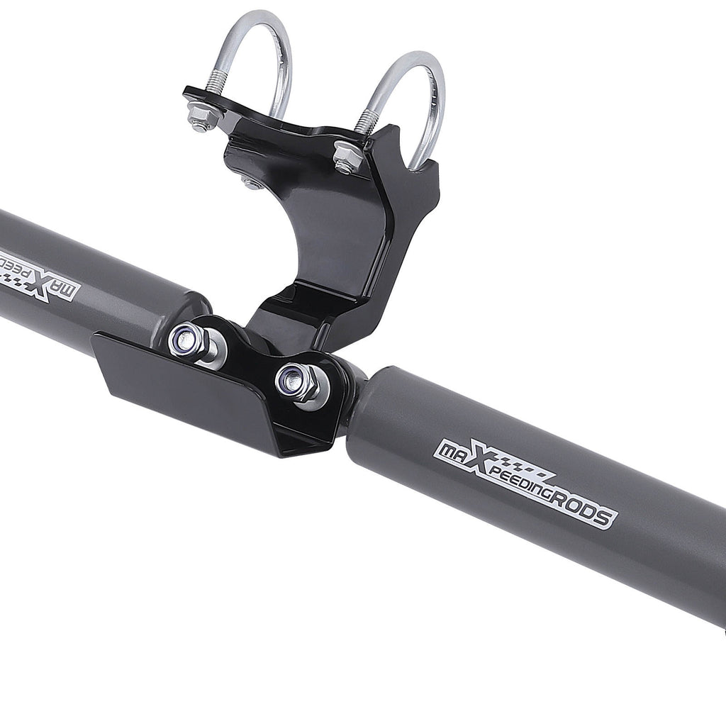 maXpeedrods Dual Steering Stabilizer Kit compatible for Jeep Wrangler JK 2007-2018