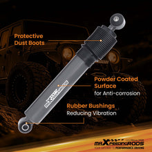 Load image into Gallery viewer, maXpeedrods Dual Steering Stabilizer Kit compatible for Jeep Wrangler JK 2007-2018