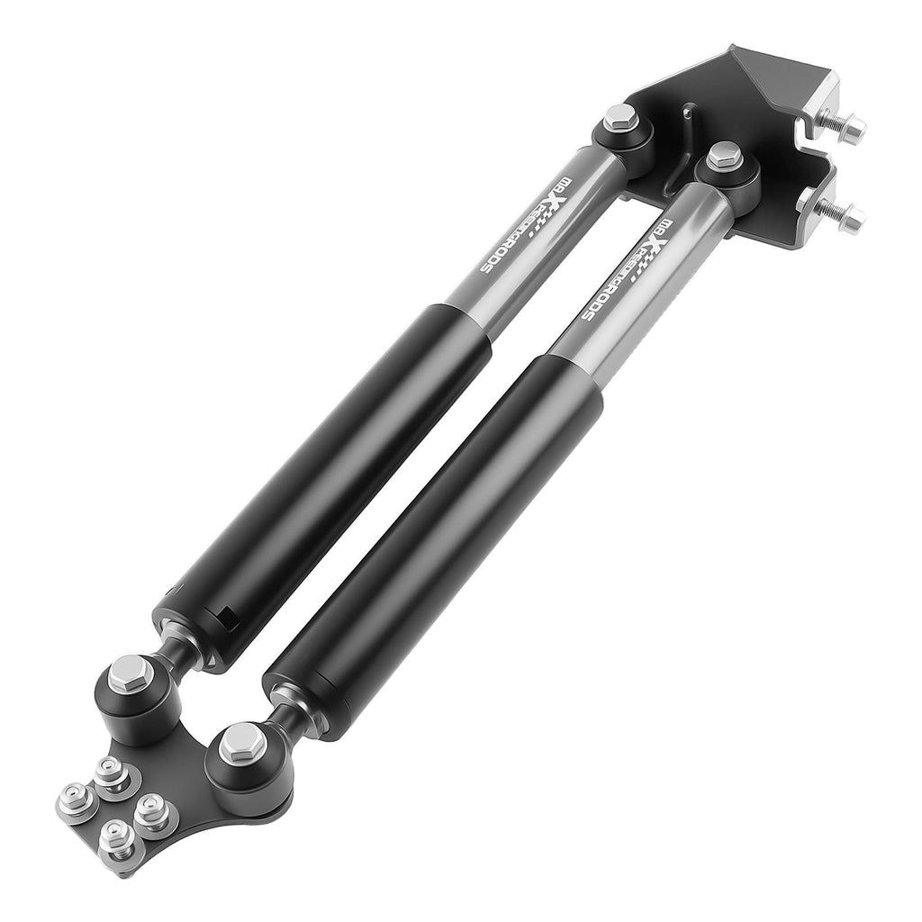 Dual Steering Stabilizer compatible for Jeep Wrangler YJ 4WD 1987-1995 Fit 4-6.5'' Lift Kit