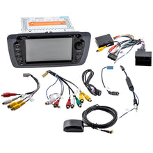 Load image into Gallery viewer, 7 inch Car Stereo Radio SWC Sat Nav DAB+ DVD Player geschikt voor Seat ibiza 2009-2013