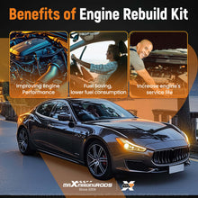 Load image into Gallery viewer, Engine Overhaul Gasket Kit compatible for Maserati Ghibli Levante Quattroporte M000324016
