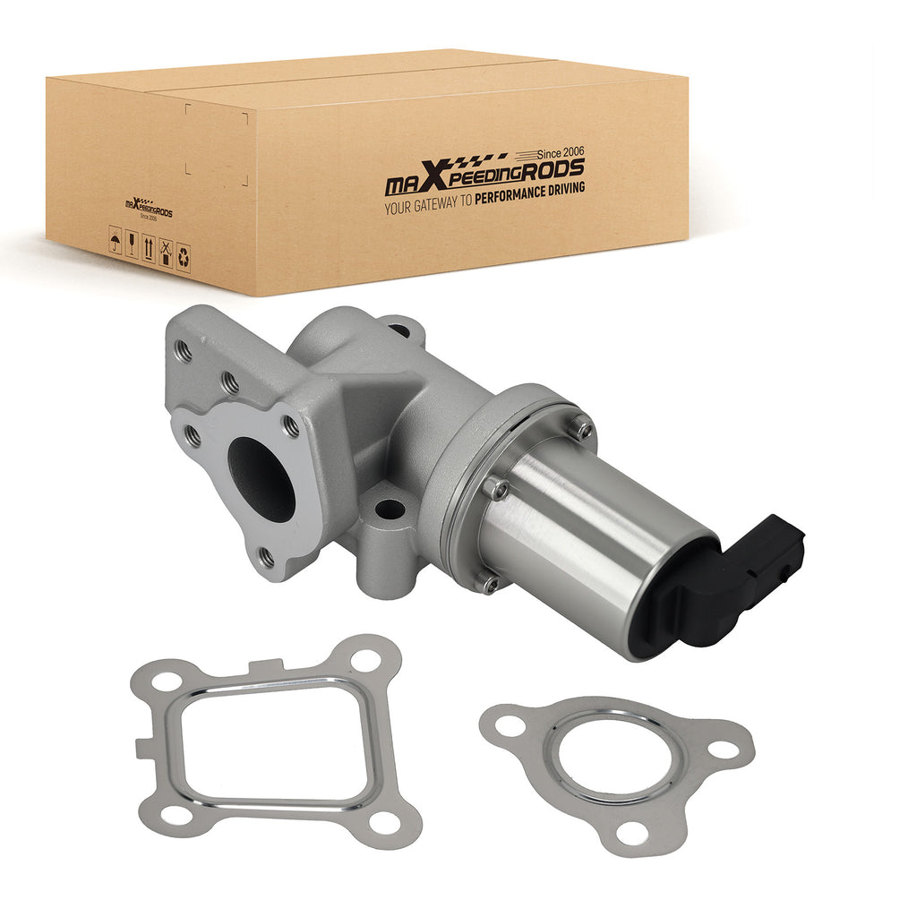 EGR Valve w/ Gasket compatible with Hyundai H-1 2.5 CRDi 2008-2021 28410-4A470 Aluminum