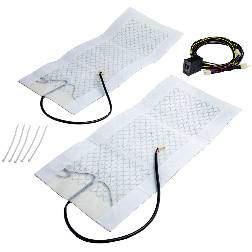 2pcs Résistance de chauffage /Siège Tapis chauffants/ de voiture universels 12V