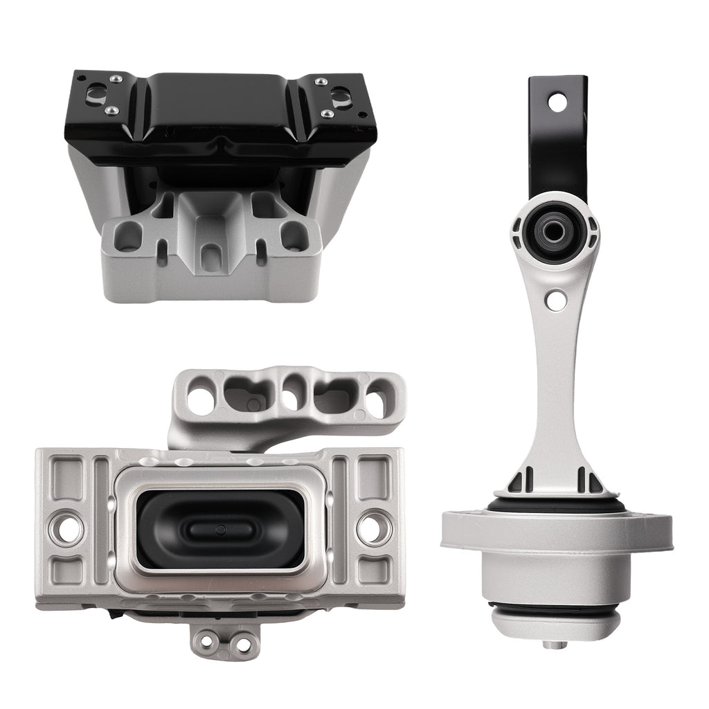 3x Motorlager Getriebelager compatible for Seat Leon Toledo II compatible for VW Bora compatible for Golf 1.6-2.3 98-06