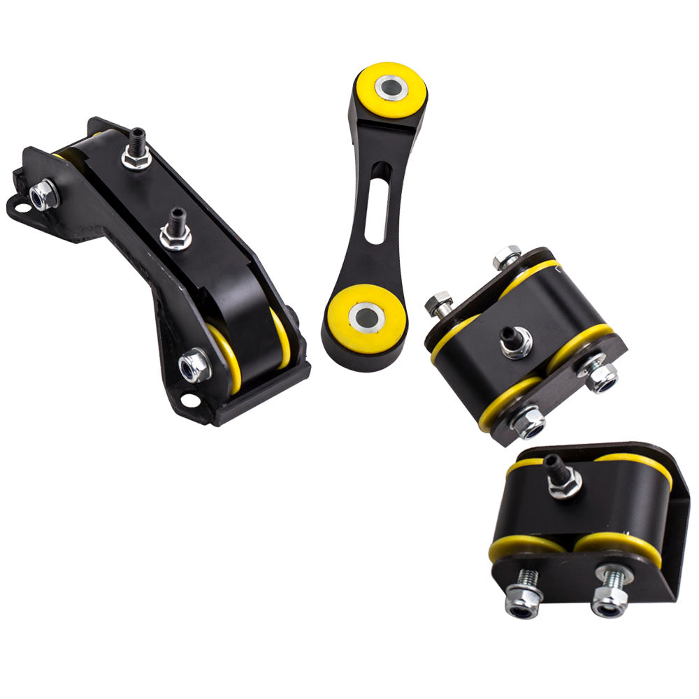 4x Engine Trans Motor Mount Pitch Mount geschikt voor Subaru Impreza 93-12 Legacy GT 05-11