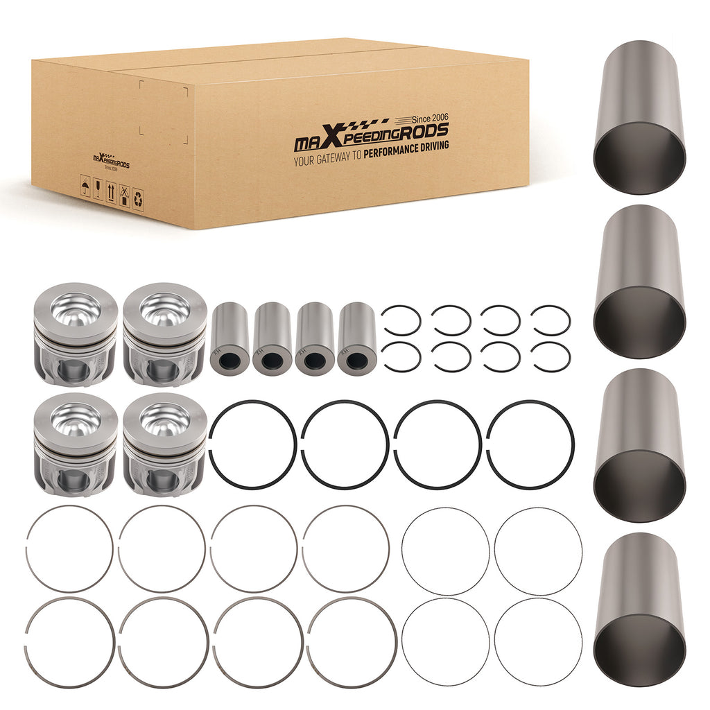 Piston and Liner Set geschikt voor Jaguar E-Pace F-Pace XE XF 2.0L Diesel 204DTD AJ20D4