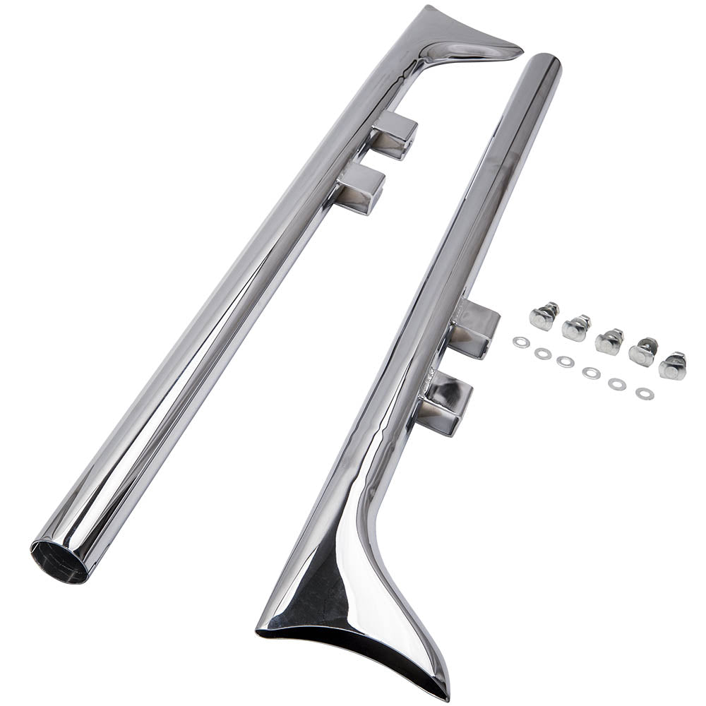 36 Fishtail Exhaust Slip On Mufflers compatibel met Harley Tourin...