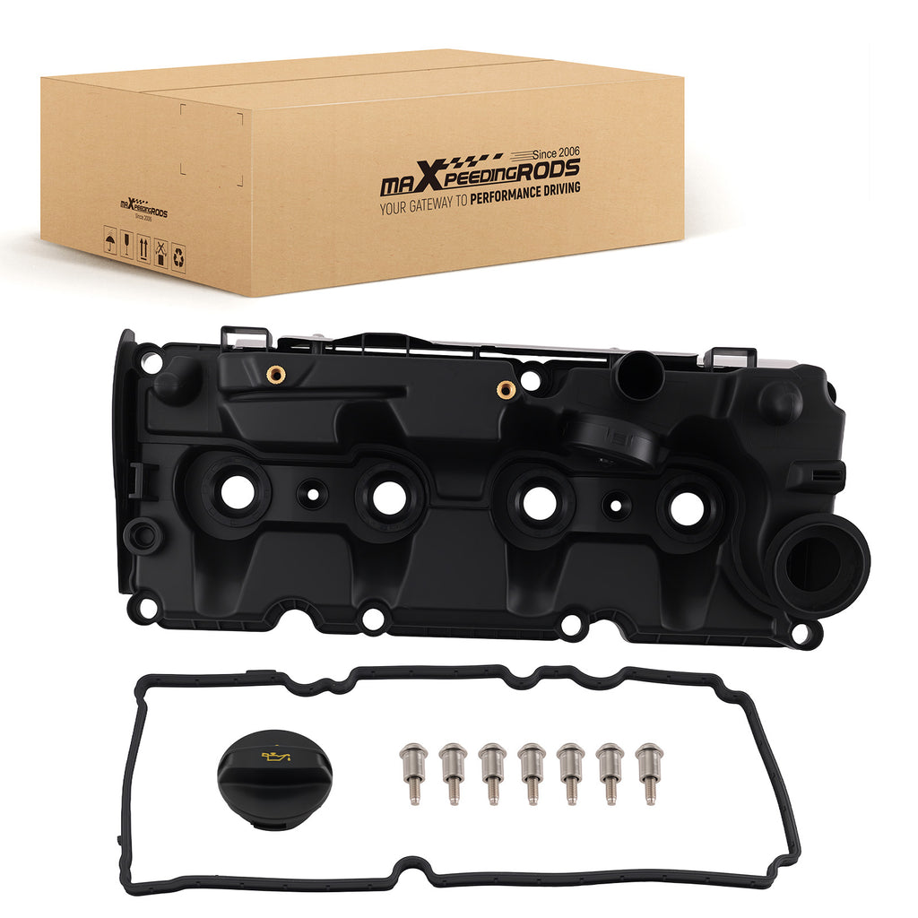 Engine Valve Cover compatible with Audi A3 8VM 8VS Sedan 04L103475 04L103483