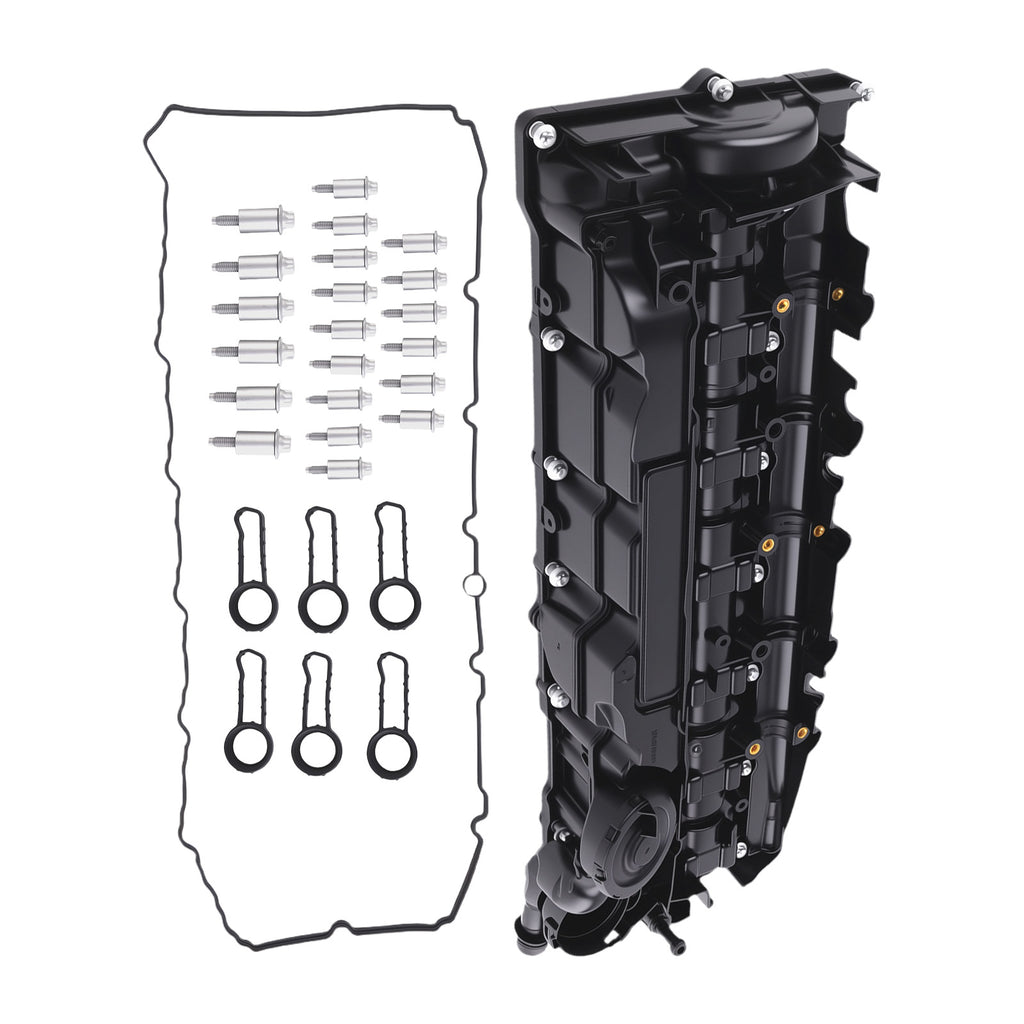 Valve Cover compatible with BMW 5 Series 7 X5 X6 2011-2019 OEM 11128510234