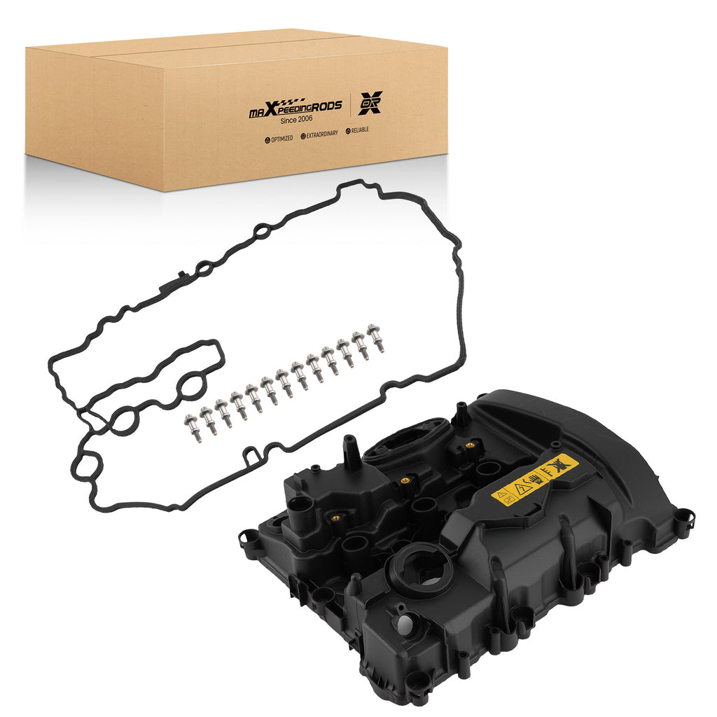Black Engine Cover compatible with Mini Cooper F55 F54 F60 L3 1.5L Petrol 11127611277