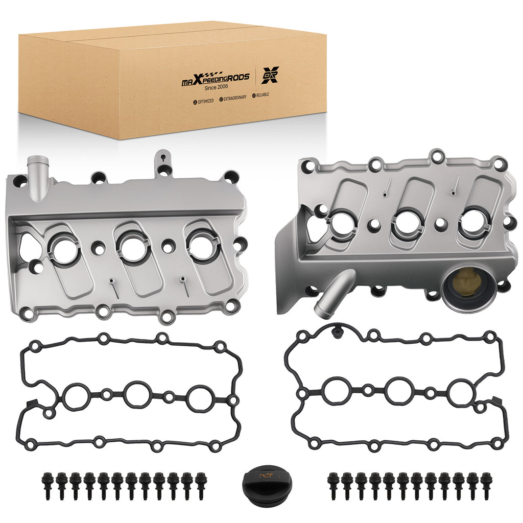 Cache Soupapes compatible for Audi A4 3.2L Quattro Berline 2005-2008 06E103471F Plastique