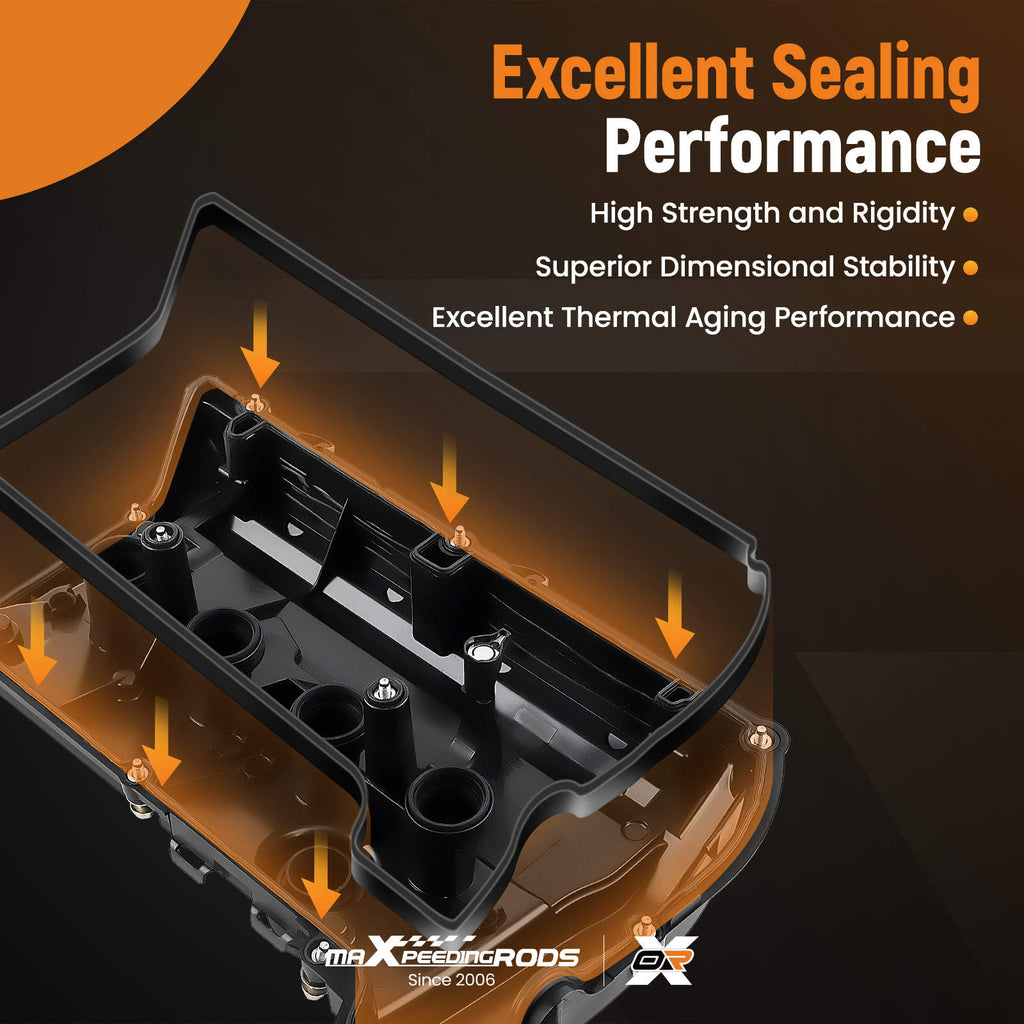 Valve Cover w/ Gasket compatible for BMW 118i F20 F21 L4 1.6L 2012-2015 120i F20 F21 15-16