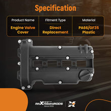 Load image into Gallery viewer, Engine Valve Cover w/ Gasket Kit compatible for Opel Astra G H Corsa C D Meriva 1.2 1.4