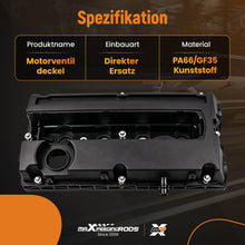Load image into Gallery viewer, Valve CAM ROCKER COVER + GASKET compatible for VAUXHALL ASTRA H MK5 Z16XEP Z16XE1 24440090