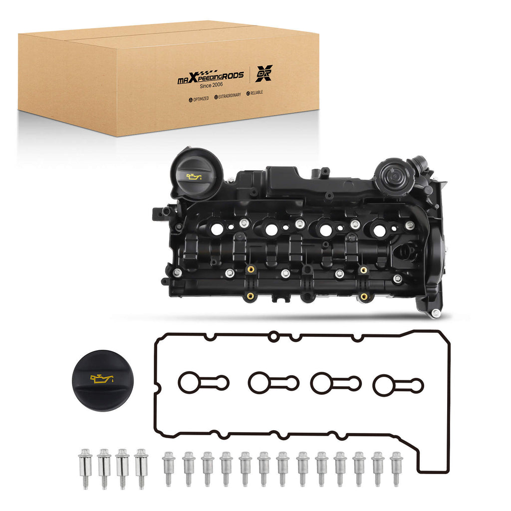 Engine Valve Cover W/ Gasket compatible for Mini Countryman 2010-16 11128589943 11128576293