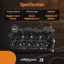 Load image into Gallery viewer, Engine Valve Cover W/ Gasket compatible for Mini Countryman 2010-16 11128589943 11128576293