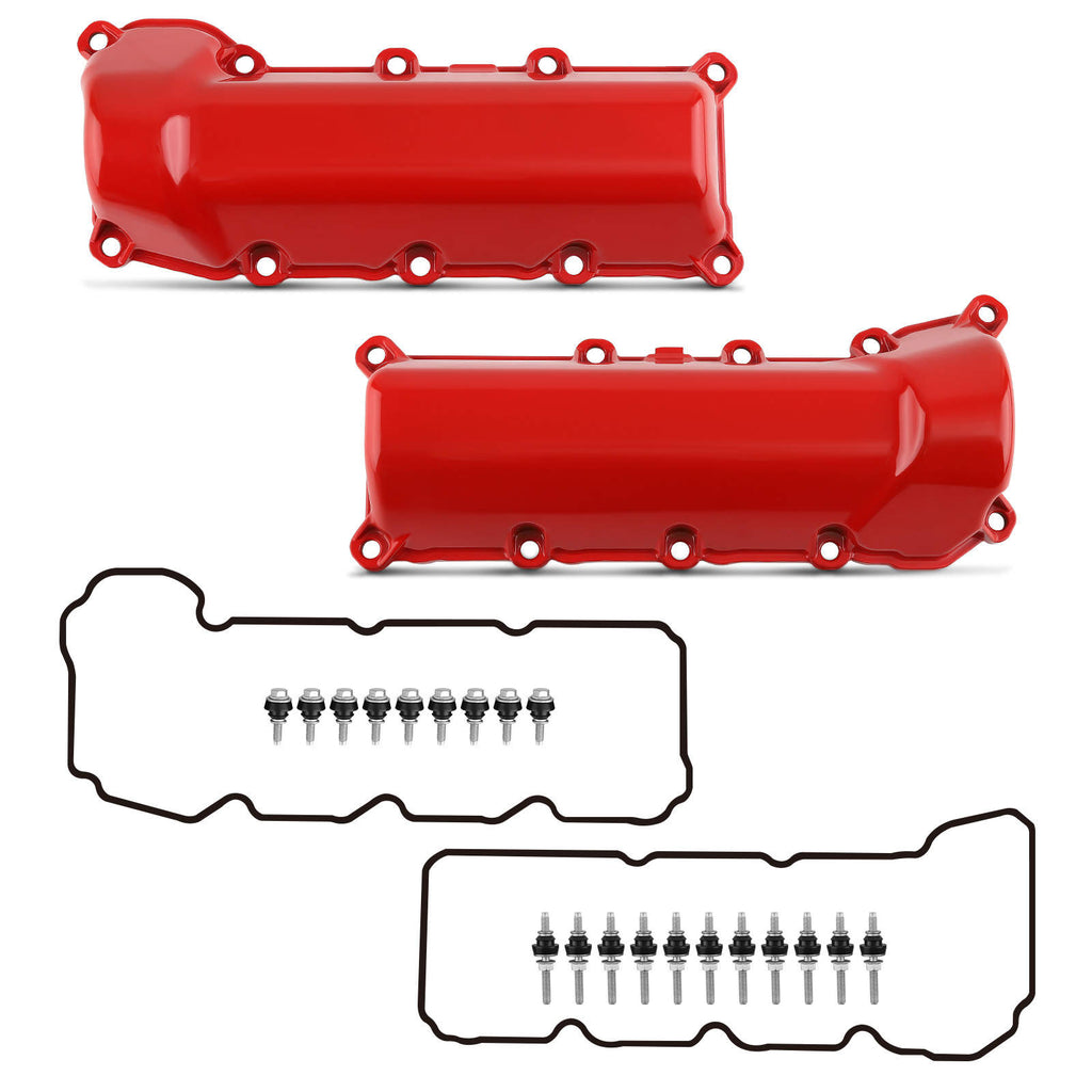 Aluminum Valve Cover Set compatible with Dodge Dakota compatible with Durango compatible with RAM 1500 3.7L V6 2004-2010