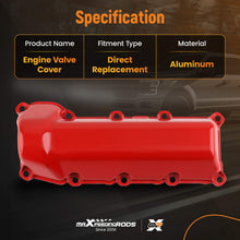 Load image into Gallery viewer, Aluminum Valve Cover Set compatible with Dodge Dakota compatible with Durango compatible with RAM 1500 3.7L V6 2004-2010