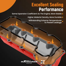 Load image into Gallery viewer, Aluminum Valve Cover Set compatible with Dodge Dakota compatible with Durango compatible with RAM 1500 3.7L V6 2004-2010
