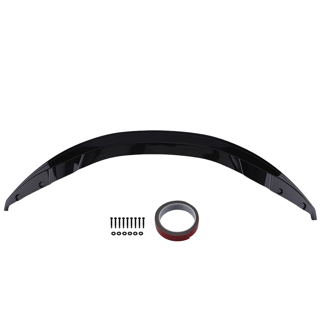GTS Black Lip Bumper compatible with BMW M3 E92 E93 07-2013 Front Style Splitter