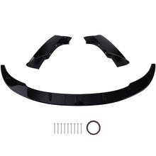 Load image into Gallery viewer, Black Front Bumper Splitter compatibel met BMW F10 F11 5 Series M...