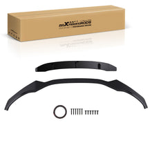 Load image into Gallery viewer, Front Bumper Add-On Lip Compatible with BMW X3 G01 X4 G02 M Sport 2017-2021 Black