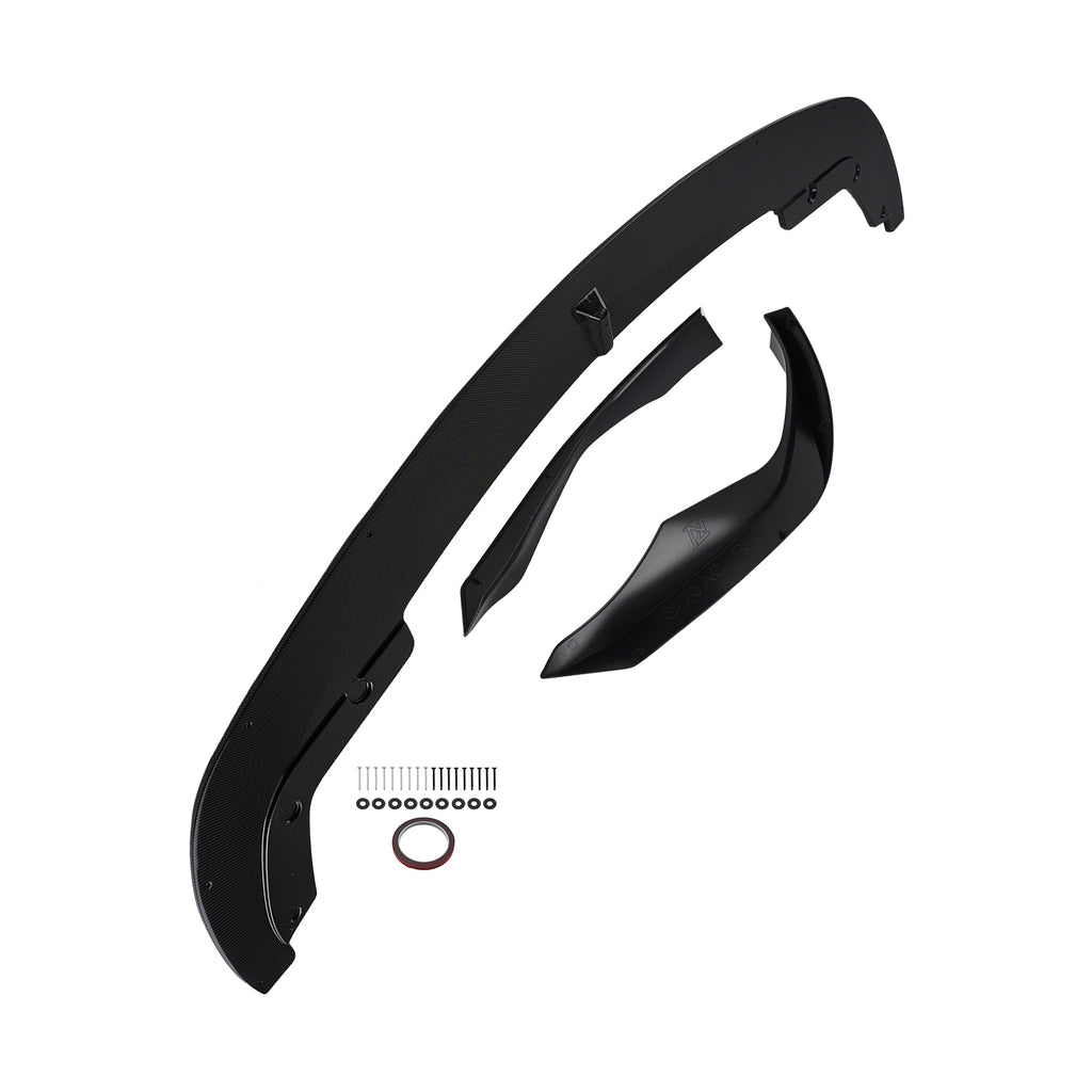 Carbon Look Front Kit compatible with BMW G20 3 Series M Sport 19-22 Splitter Style