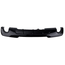 Load image into Gallery viewer, Rear Diffuser Splitter Twin Gloss Black geschikt voor BMW 5 Series F10 F11 M Sport