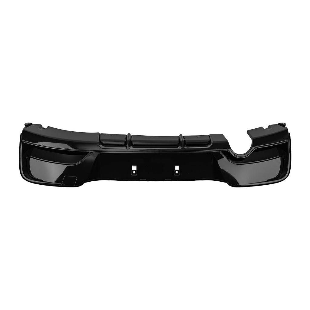 Rear Diffuser Dual Exhaust geschikt voor BMW 1 Series F20 F21 11-14 15 Pre-LCI Gloss Black