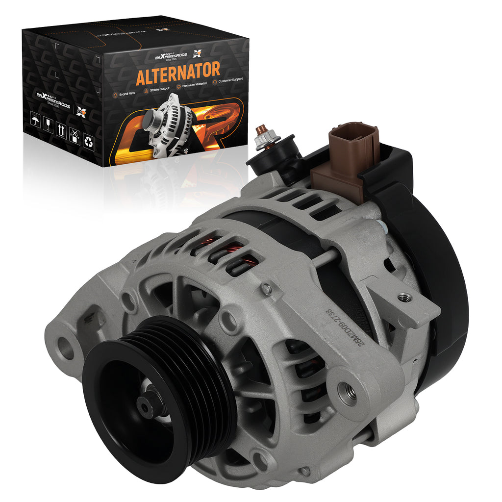 Front Alternator compatible with Toyota Yaris Vios 1.0 Petrol 2005-2011 27060-40010 80A 14V