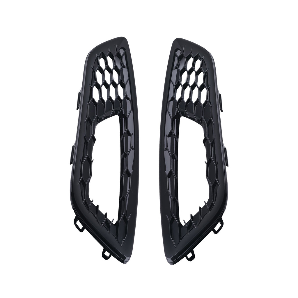 Bumper Fog Lamp Cover compatible with Ford Focus MK3 Hatchback/Estate 2015-2018 15A299-AA