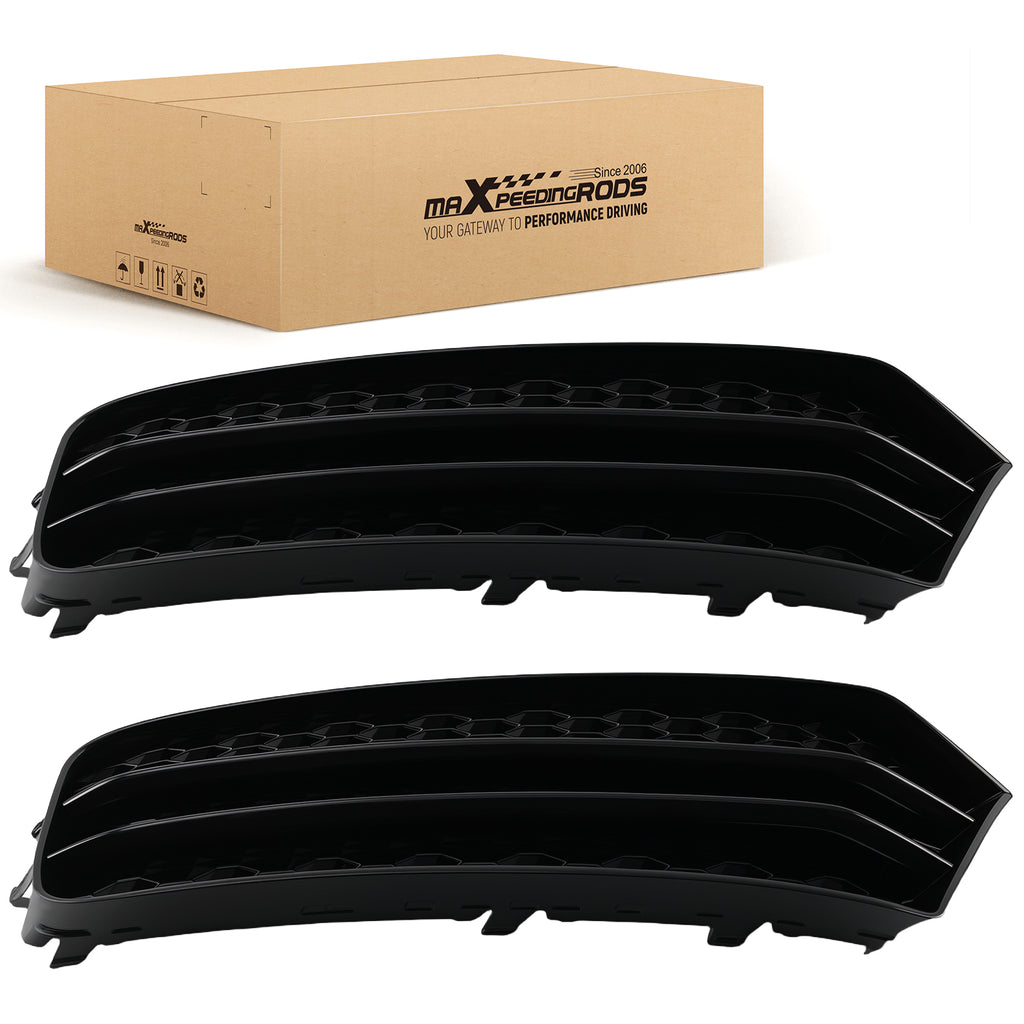 Front Bumper Fog Lamp Grille Cover compatible with Audi A1 8X 1.8 TFSI 2015-2018 8XA807681B
